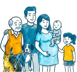 Familia y Mascotas